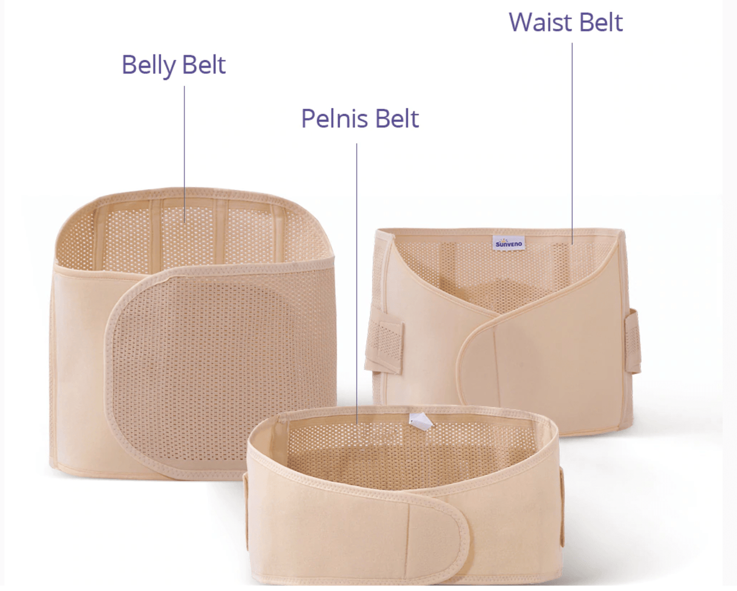 3 in 1 Belly/Abdomen/Pelvis Postpartum Belt Body Recovery Shapewear