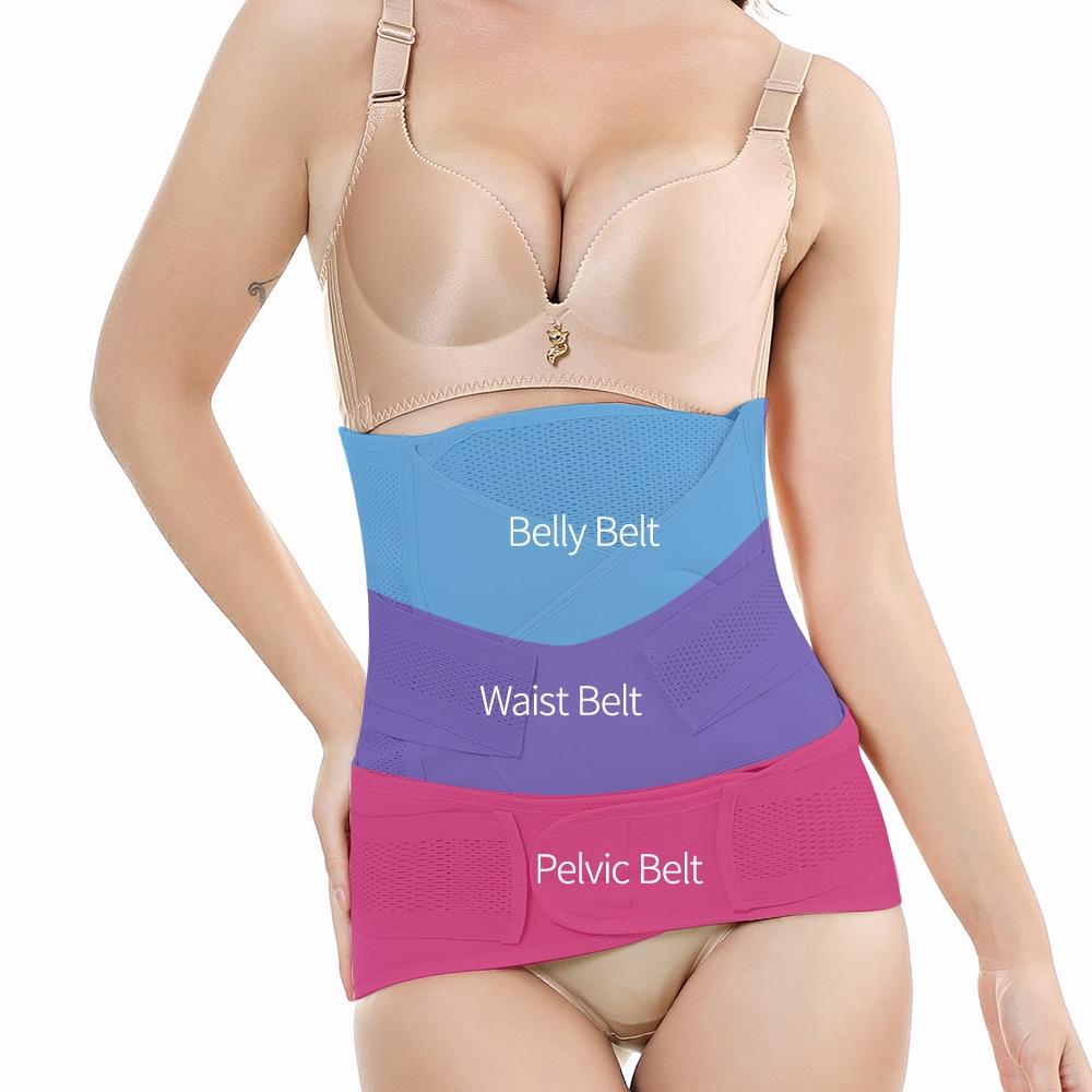 3 in 1 Belly/Abdomen/Pelvis Postpartum Belt Body Recovery Shapewear