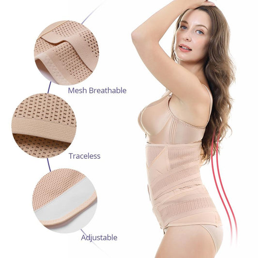 Slimming Bodysuit Body Shaper Post Surgery Seamless Compression
