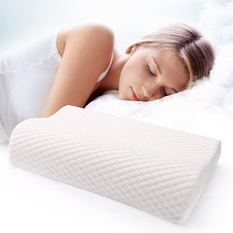 Memory Foam Neck Pillow Orthopedic Cervical Coccyx Massager For Sleeping