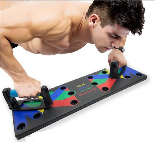 9 in 1 Push Up Rack Board Exercise at Home Body Building Fitness Equipment