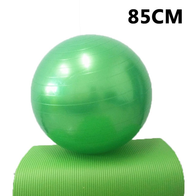 Exercise Ball for Yoga, Balance, Stability - Fitness, Pilates, Birthing, Therapy